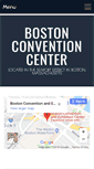 Mobile Screenshot of bostonconventioncenter.com